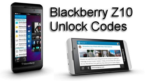 Blackberry unlock code for free