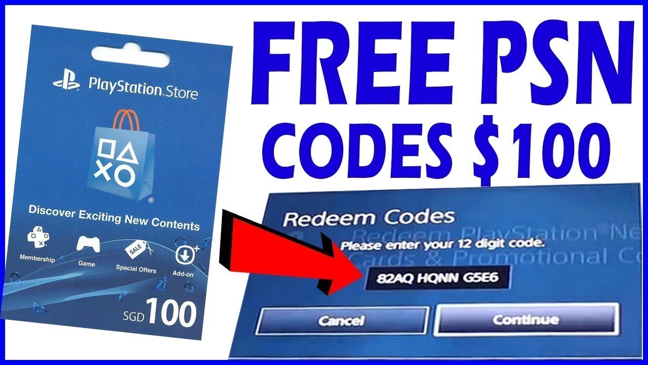 free psn codes no scam no survey no download