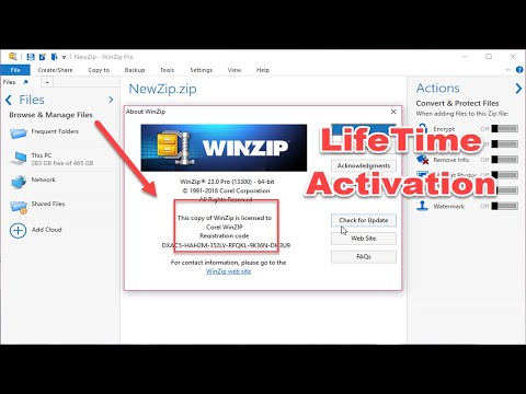 100 free winzip software and activation code windows 7